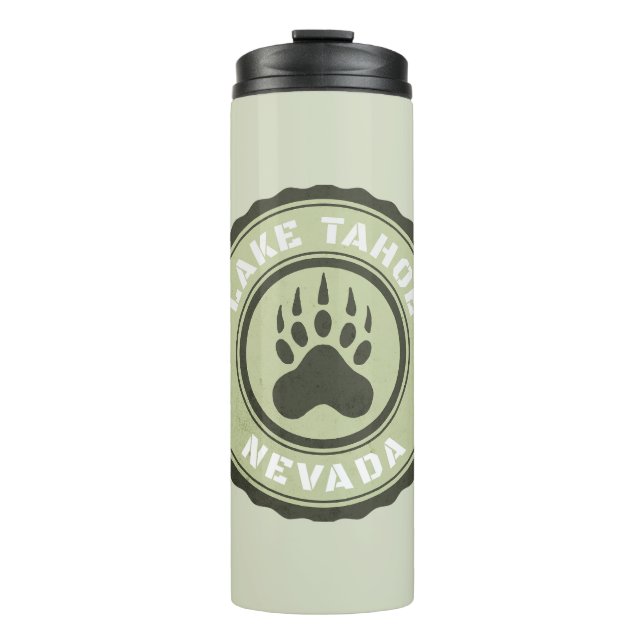 Termo Lago Tahoe Bear Paw Nevada (Anverso)