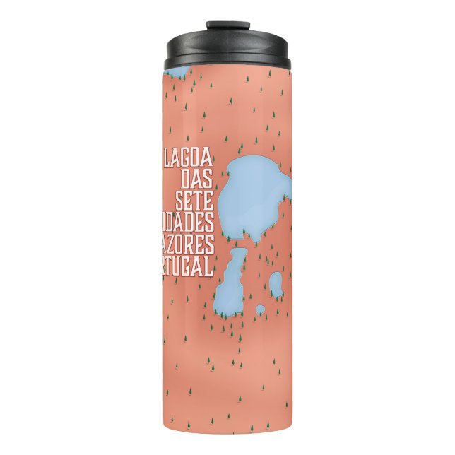 Termo Lagoa das Sete Cidades Portugal (Anverso)