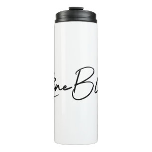 Termo Laine Bleu Signature Tumbler