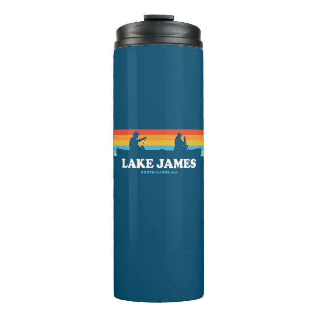 Termo Lake James North Carolina Canoe (Anverso)