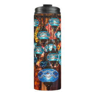 Termo Lámparas turcas tradicionales hechas a mano en el 