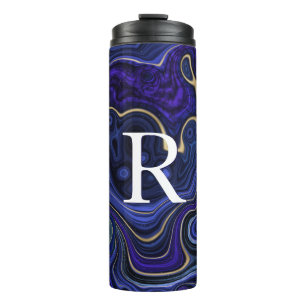 Termo Lapis Lazuli Monogramado