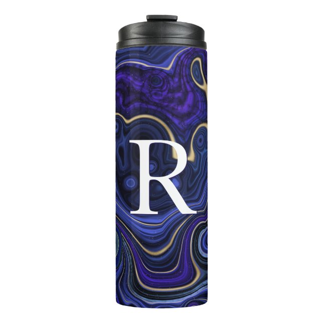 Termo Lapis Lazuli Monogramado (Anverso)