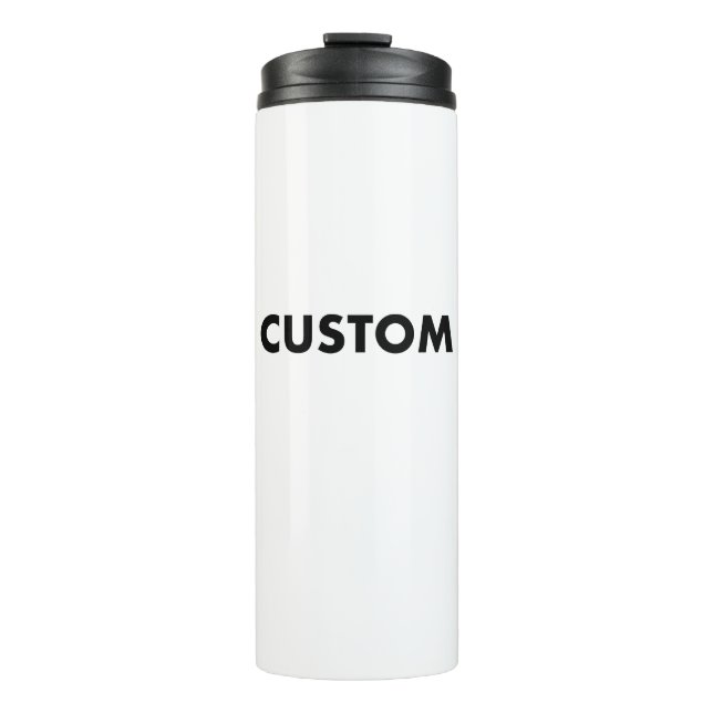 Termo Large Custom Thermal Tumbler Blank Template - 16oz (Anverso)