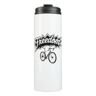 Termo Las bicicletas son libertad