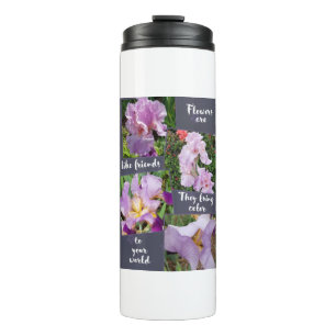 Termo Las flores son como amigos