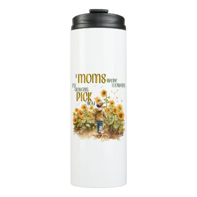 Termo las mamás eran flores (Anverso)