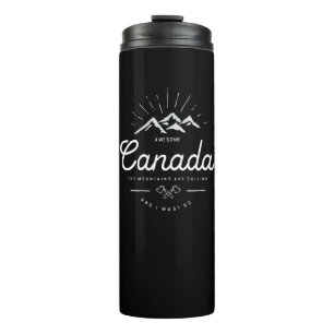 Termo Las montañas de Canadá dicen que debo irme a la os