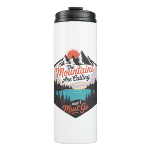 Termo Las montañas llaman - Aventura a la Naturaleza