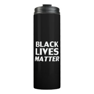 Termo Las vidas negras importan de la tipografía moderna