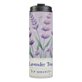 Termo Lavender Tea Design Arte AI