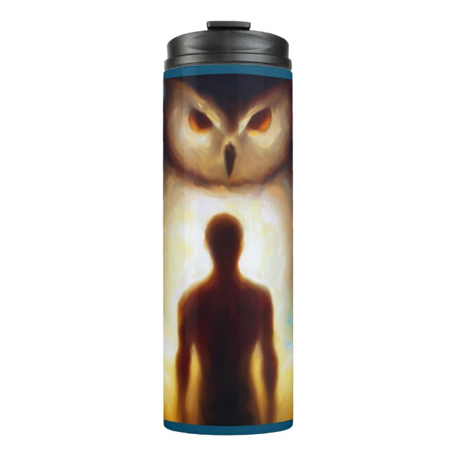 Termo Lechuza animal espirituosa 1 (Anverso)