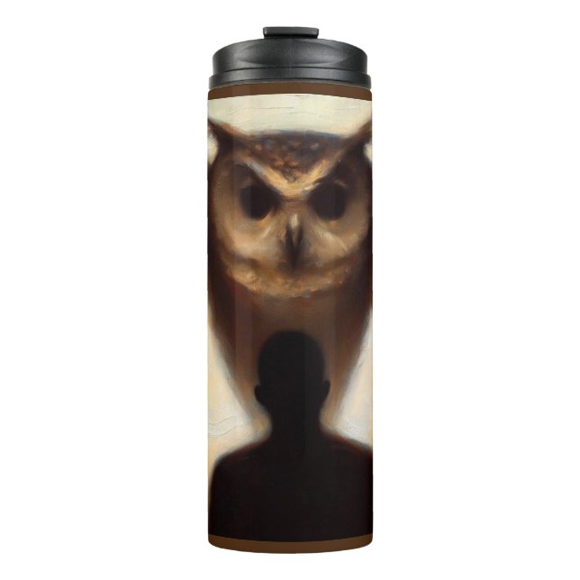 Termo Lechuza animal espirituosa 2 (Anverso)