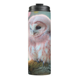 Termo Lechuza rosa