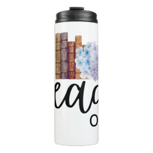Termo Leer en (con Hydrangeas)