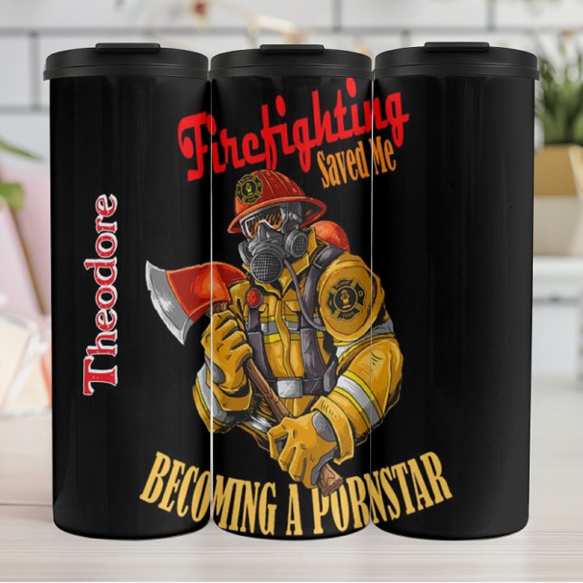 Termo Lema de bomberos me salvó (Subido por el creador)