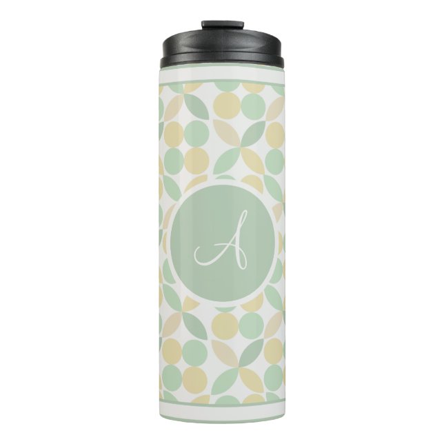 Termo Lemon/Lime Citrus Retro Travel Mug (Anverso)