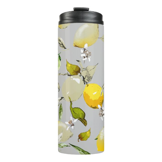 Termo Lemones acuarelas 18 (Anverso)