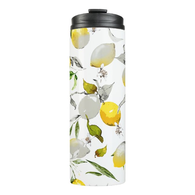 Termo Lemones acuarelas 21 (Anverso)