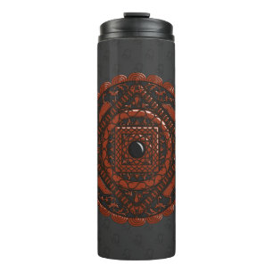 Termo Leo Mandala Thermal Tumbler