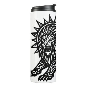 Termo Leo Zodiaco Sol‑Melena León BurnsInHell