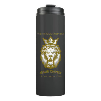 Termo León de Judah Tumbler - Reino de Dios Diseño