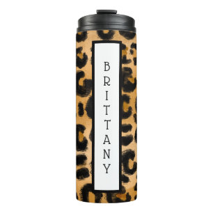 Termo Leopard Print personalizado