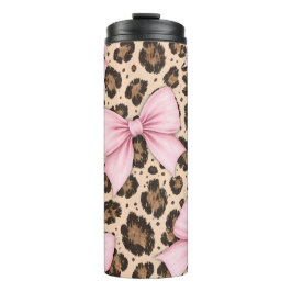 Termo Leopard print tumbler 