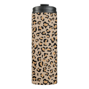 Termo Leopardo Print, Leopard Spots, Brown Leopard