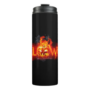 Termo Letras ígneas masivas de SlipperyJoe's Halloween c