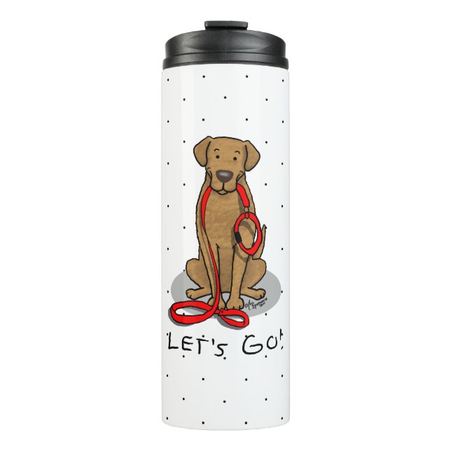 Termo Let's Go! Walk Chesapeake Bay Retriever (dg tan) (Anverso)