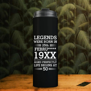 Termo Leyendas personalizados nacieron en la edad de mes