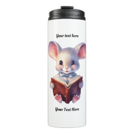 Termo Libro de lectura del ratón sensato