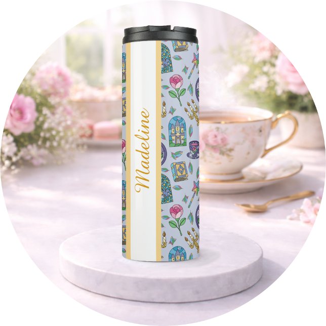 Termo Libro Personalizado de Belleza y la Bestia para Ni (Subido por el creador)