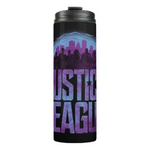 Termo Liga de la Justicia  Silhouette City de la Liga de