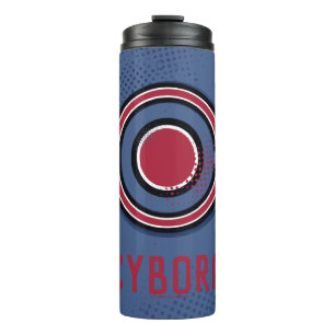 Termo Liga de la Justicia  Símbolo ciboro de brocha y se