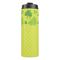 LIME GREEN WITH GREEN IRISH CELTIC SHAMROCKS