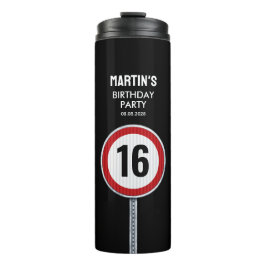 Termo Límite de velocidad para los 16 años