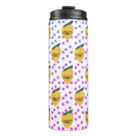 Limon de verano con lunares de dibujos animados di