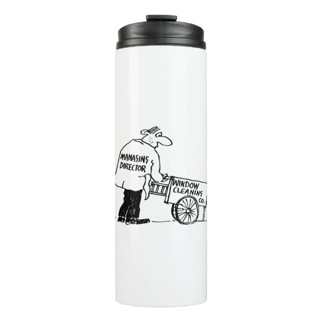 Termo Limpiador de ventanas con carro de limpieza de ven (Anverso)