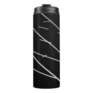 Termo Líneas blancas en el campo de pista