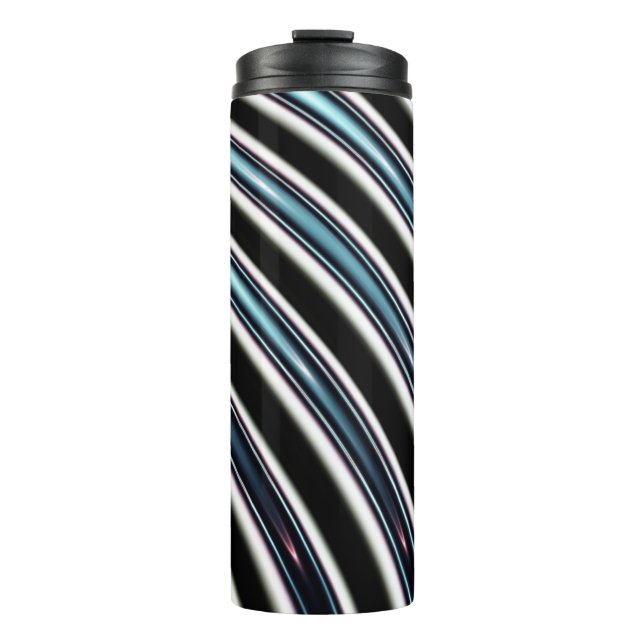 Termo Líneas curvadas cerca para arriba de un fractal (Anverso)