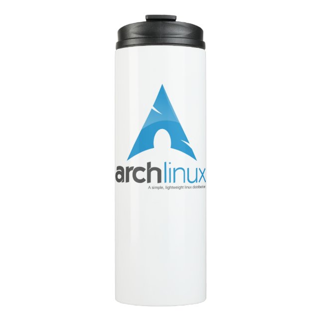 Termo Linux - Tumbler térmico Arch Linux (Anverso)
