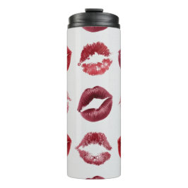 Termo Lips Print Pattern – Chic Kiss Beauty Design