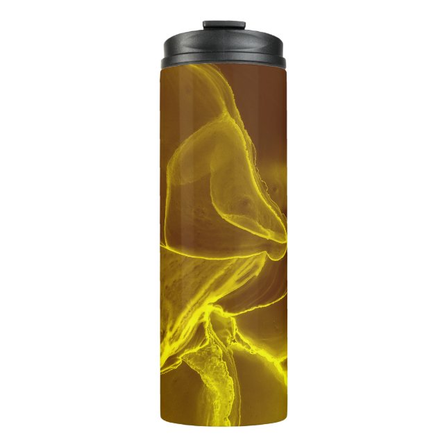 Termo Líquido de tinta del glamur. Marrón, Precioso efec (Anverso)