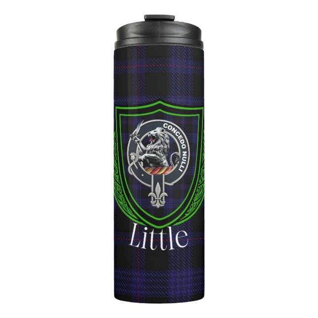 Termo Little Scottish Clan Tartan & Crest (Anverso)