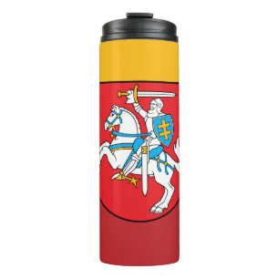 Termo Lituania Travel Mug, bandera patriótica lituana