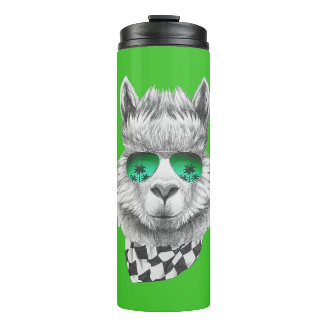 Termo Llama de California (Anverso)