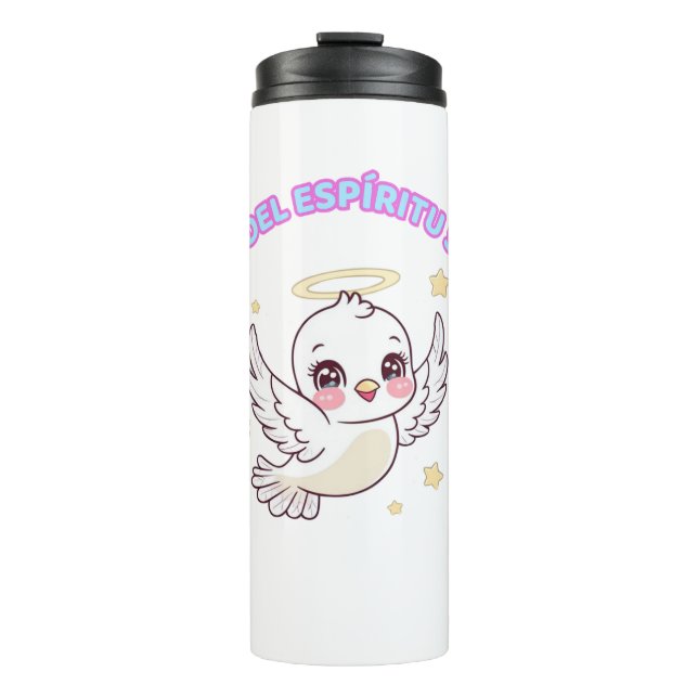 Termo Llena del espíritu Santo edición niñas  (Anverso)