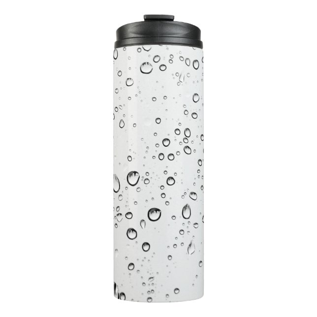 Termo Lluvia gotas lluviosas gotas húmedas (Anverso)